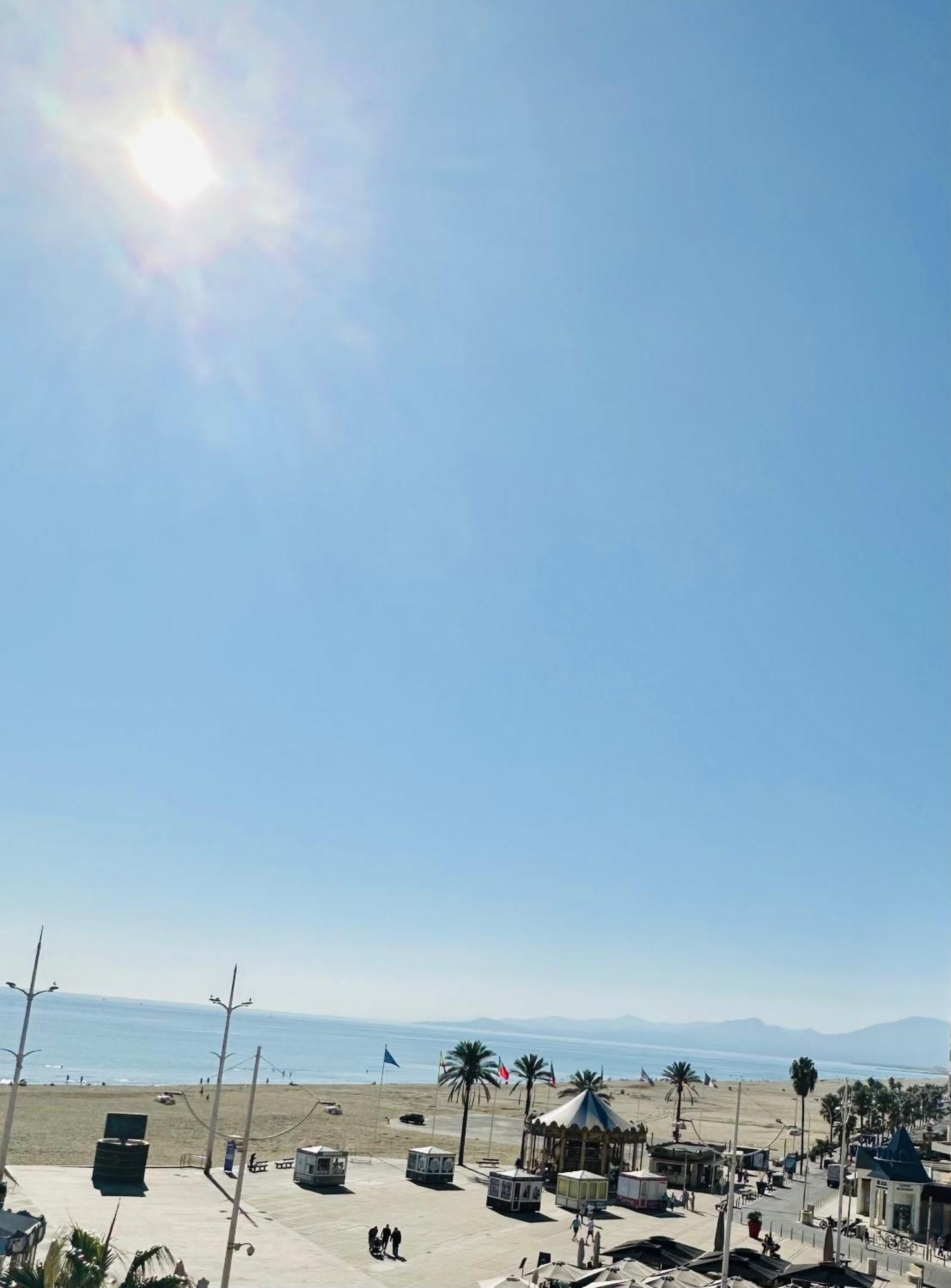 Magnifique Vue Mer F2 45 M2, Parking Surveille Linge De Maison Inclus Canet-en-Roussillon Eksteriør bilde