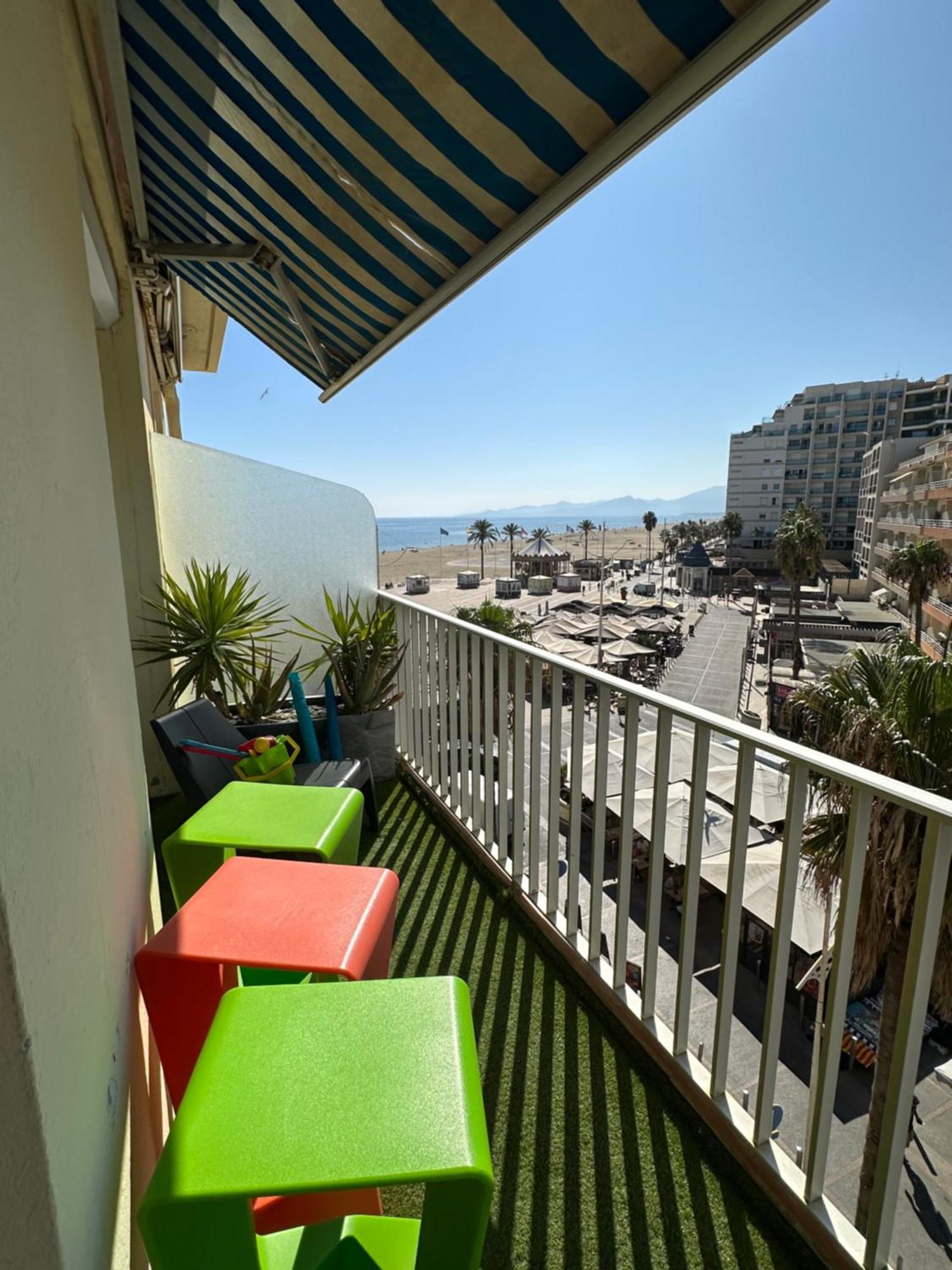 Magnifique Vue Mer F2 45 M2, Parking Surveille Linge De Maison Inclus Canet-en-Roussillon Eksteriør bilde