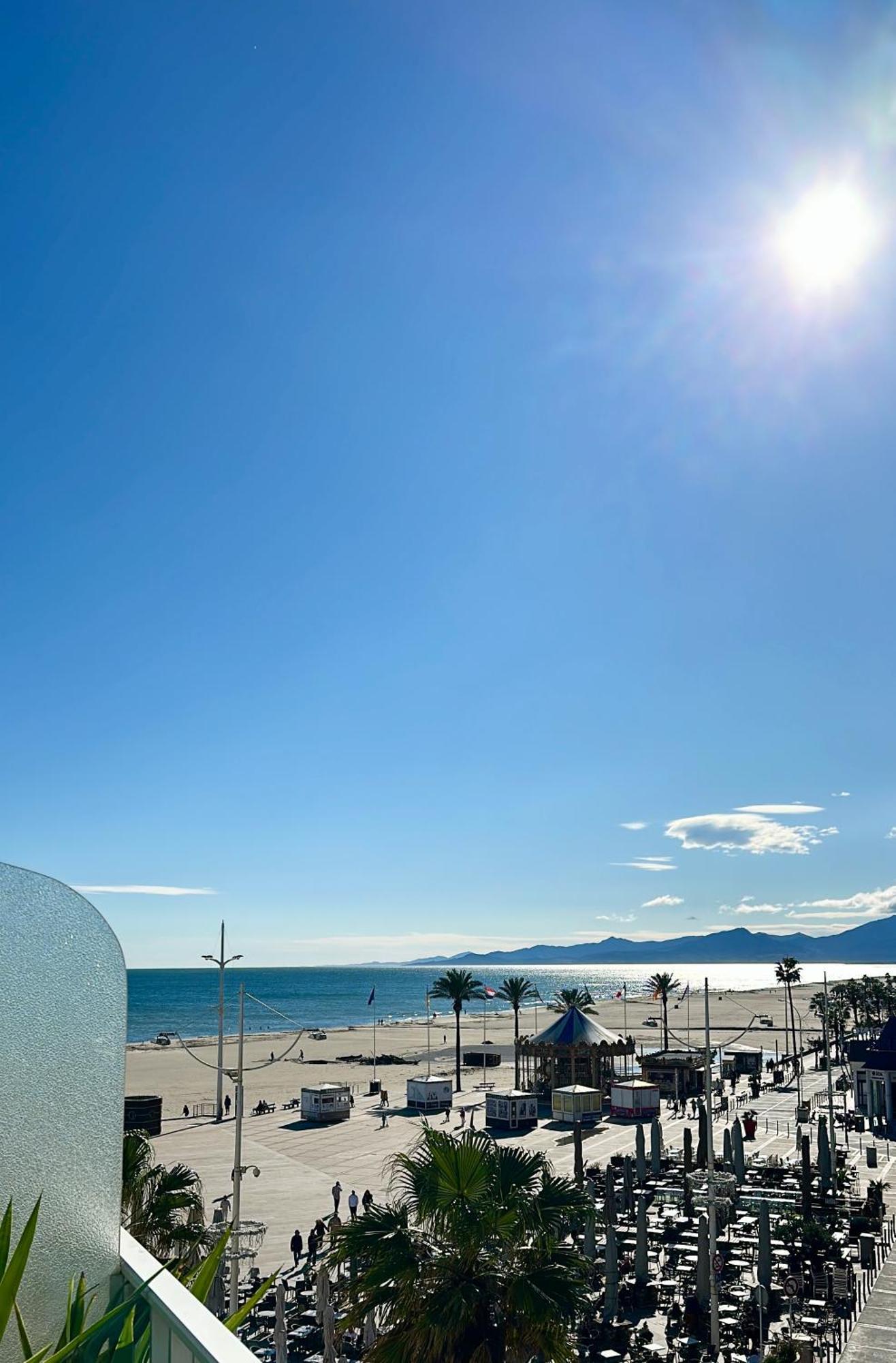 Magnifique Vue Mer F2 45 M2, Parking Surveille Linge De Maison Inclus Canet-en-Roussillon Eksteriør bilde